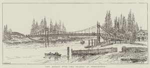 Ny bro over Themsen ved Teddington af Frank Watkins